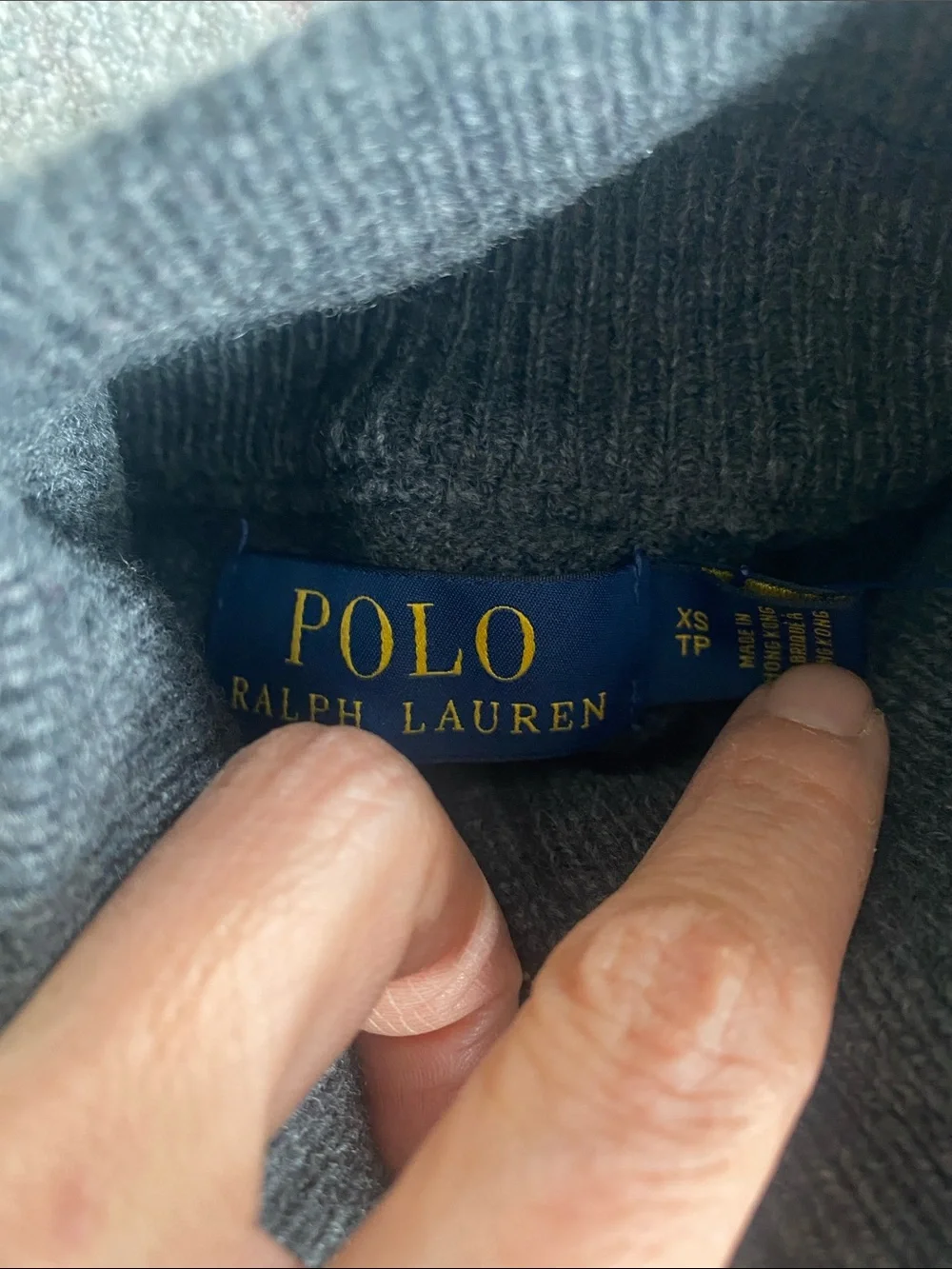 Polo Ralph Lauren nwt charcoal
